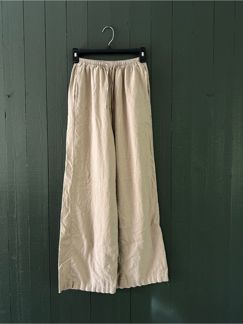 Women’s Cotton On Wide Leg Linen Drawstring Pants